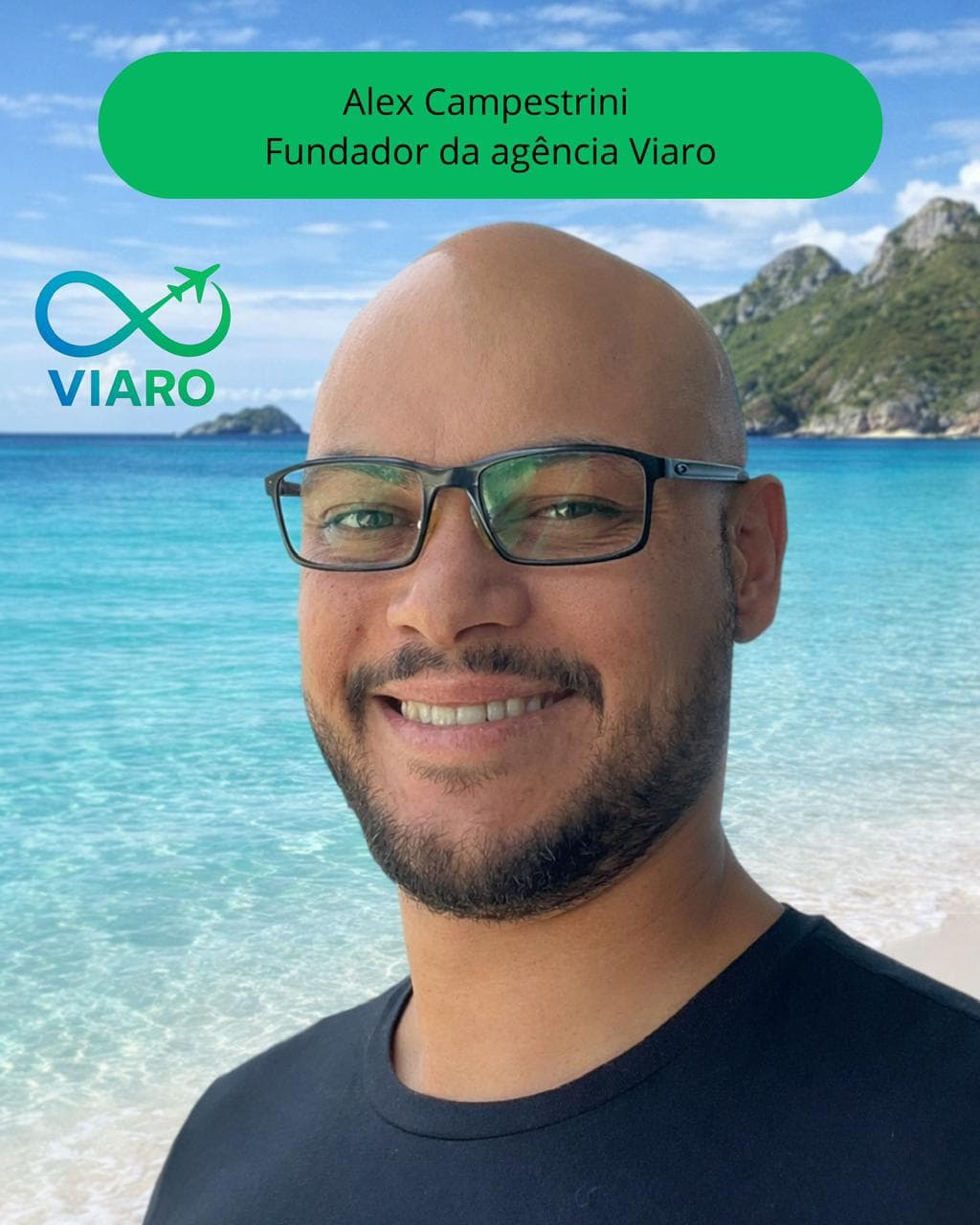 Alex Campestrini - Fundador da agencia Viaro